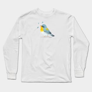 Northern Parula Bird Long Sleeve T-Shirt